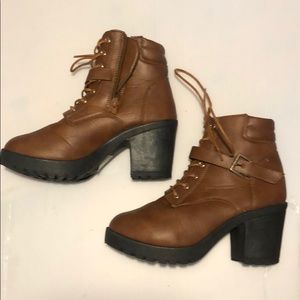 Love University Heeled Boots - Size 6